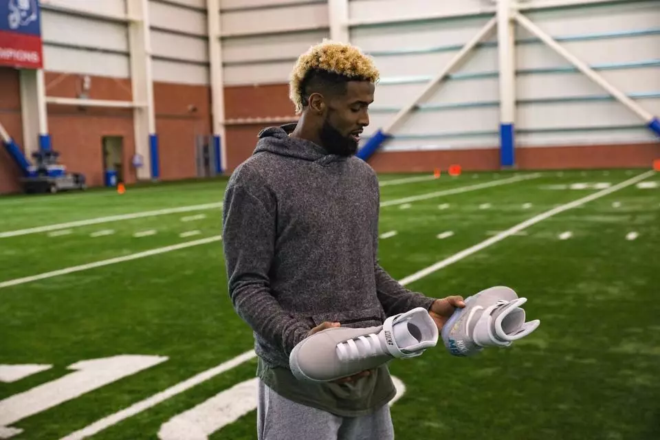 Odell Beckham Jr., Victor Cruz, Sterling Shepard Nike Mag