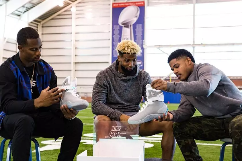 Odell Beckham Jr.၊ Victor Cruz၊ Sterling Shepard Nike Mag