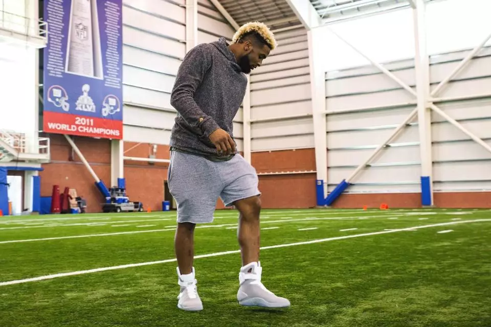 Odell Beckham Jr., Victor Cruz, Sterling Shepard Nike Mag