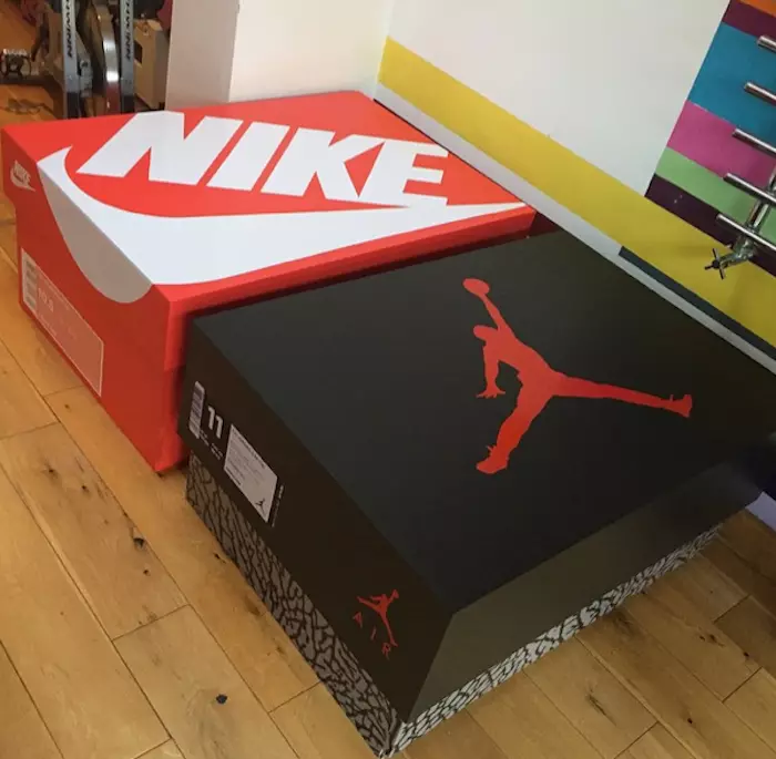 Nike Jordan ապրանքանիշի պահեստավորման տուփ