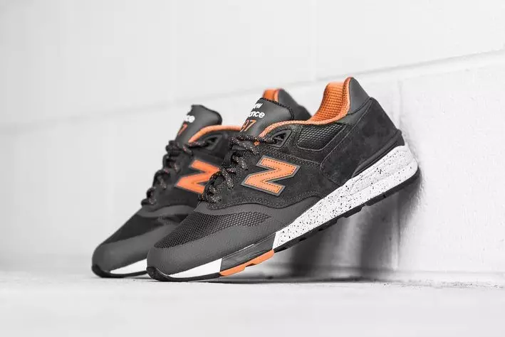 New Balance ML597SKJ Оливково-оранжевый