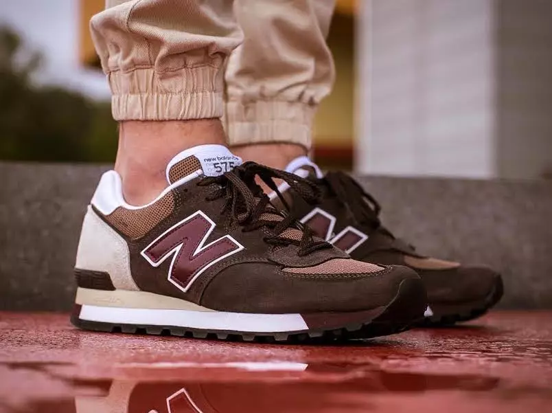 New Balance 575 Made in UK σε καφέ αποχρώσεις