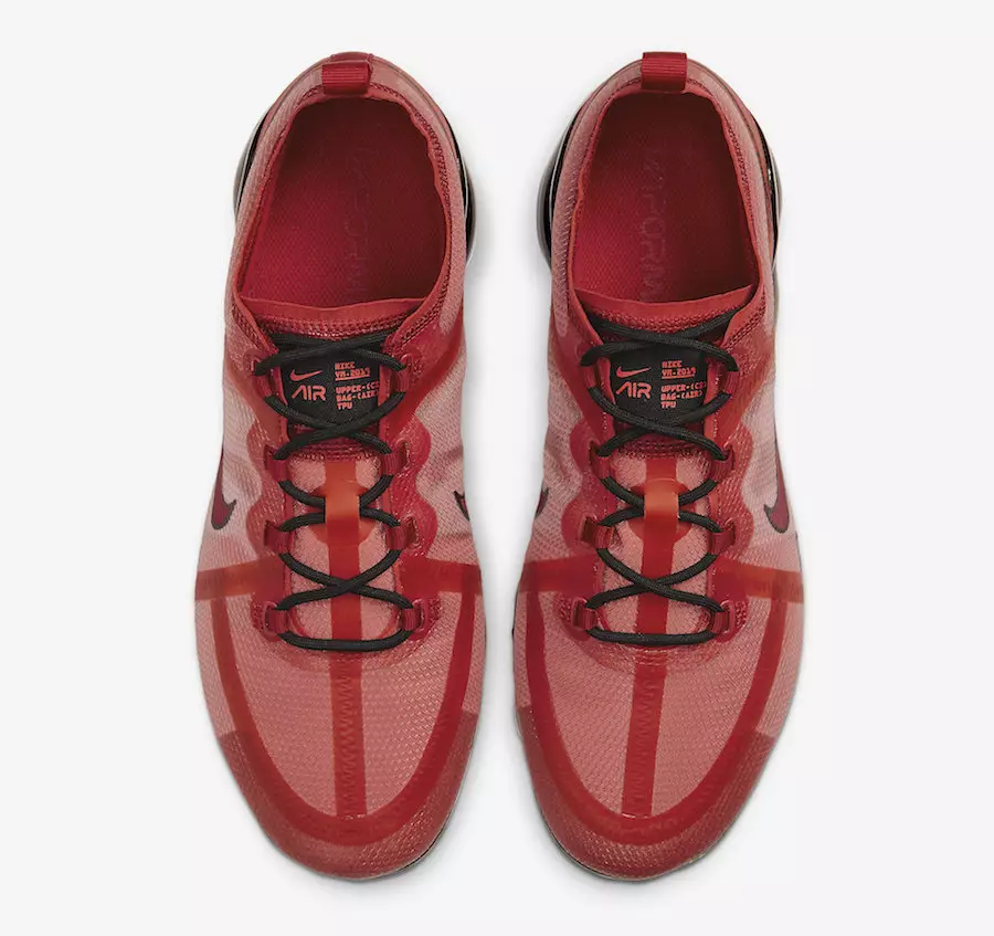 Nike Air VaporMax 2019 Rojo Carmesí AR6631-600 Fecha de lanzamiento