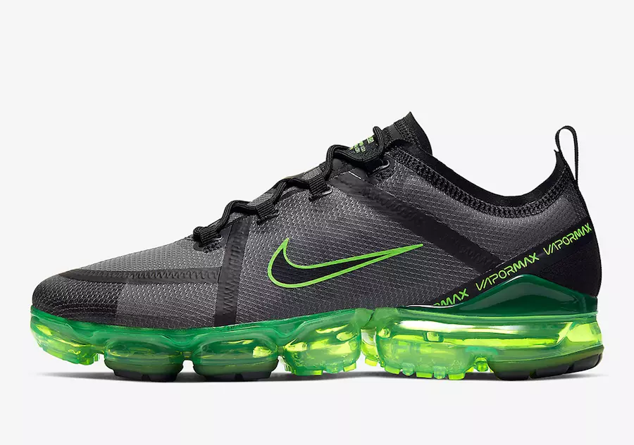 Nike Air VaporMax 2019 Sort Grøn AR6631-011 Udgivelsesdato