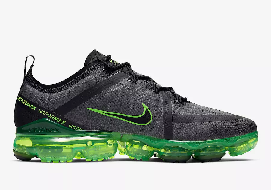 Nike Air VaporMax 2019 שחור ירוק AR6631-011 תאריך שחרור