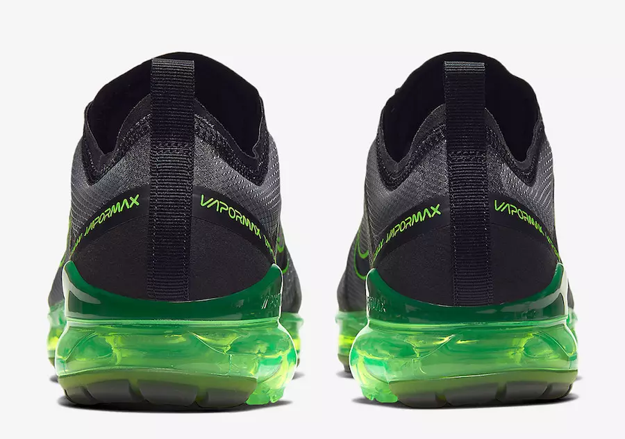 Nike Air VaporMax 2019 Svart Grön AR6631-011 Utgivningsdatum