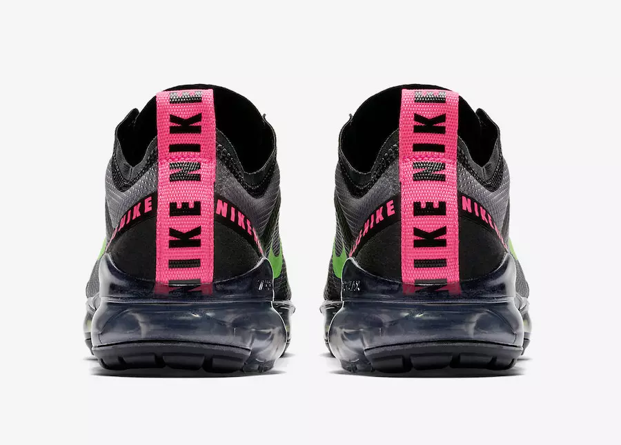 Nike Air VaporMax 2019 Black Hyper Pink Scream Green CQ4610-001 Дата на издаване