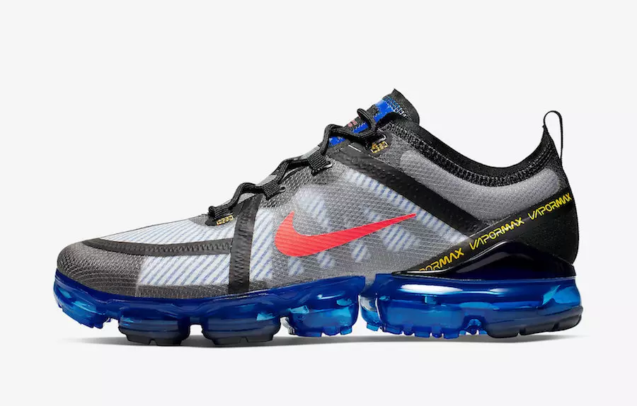 Nike Air VaporMax 2019 Bright Crimson Hyper Blue AR6631-008 Tarikh Tayangan