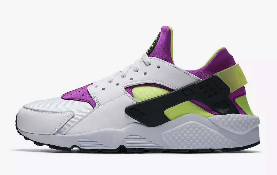 Nike Air Huarache Neon Yellow Magenta AH8049-101 Megjelenés dátuma