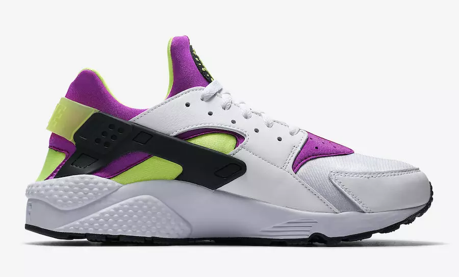 Nike Air Huarache Neon Yellow Magenta AH8049-101 Шығарылған күні