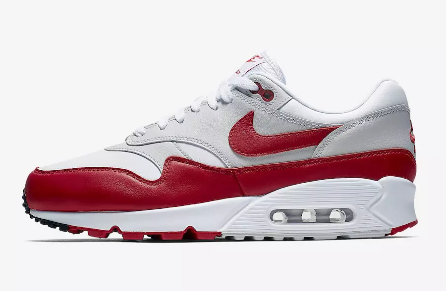 Nike Air Max 90/1 OG White University Merah AJ7695-100