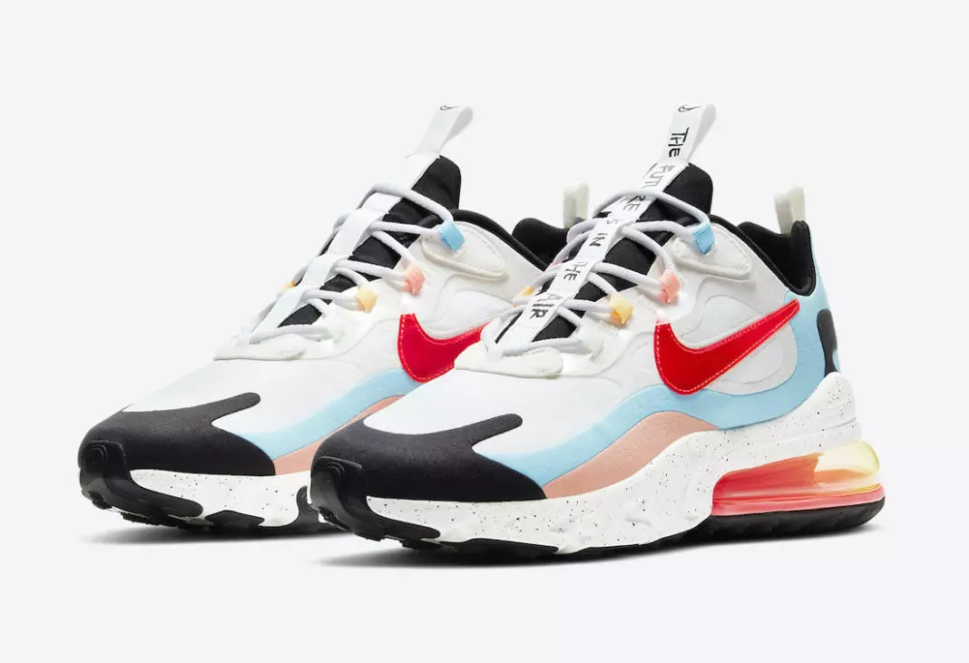 Nike Air Max 270 React Келечек абада DD8498-161 Чыгарылган күнү