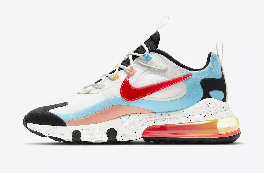 Nike Air Max 270 React The Future არის ჰაერში DD8498-161 გამოშვების თარიღი