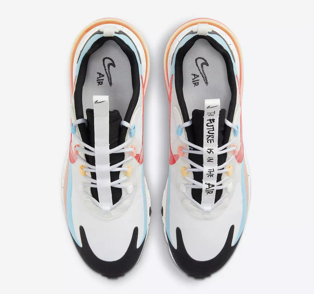 Nike Air Max 270 React The Future è nella data di rilascio di Air DD8498-161