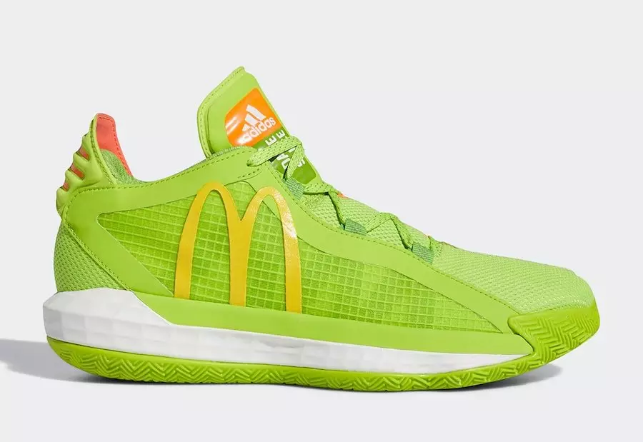 McDonalds adidas Dame 6 FX3334 Tanggal Rilis