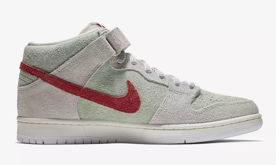 Nike SB Dunk Mid White Widow Todd Bratrud AQ2207-163 Tarikh Tayangan