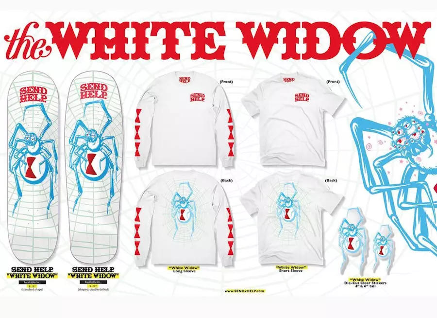 A coleção White Widow Nike SB