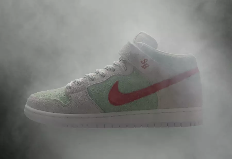 Nike SB Dunk Mid White Widow Todd Bratrud AQ2207-163 Data tal-Ħruġ