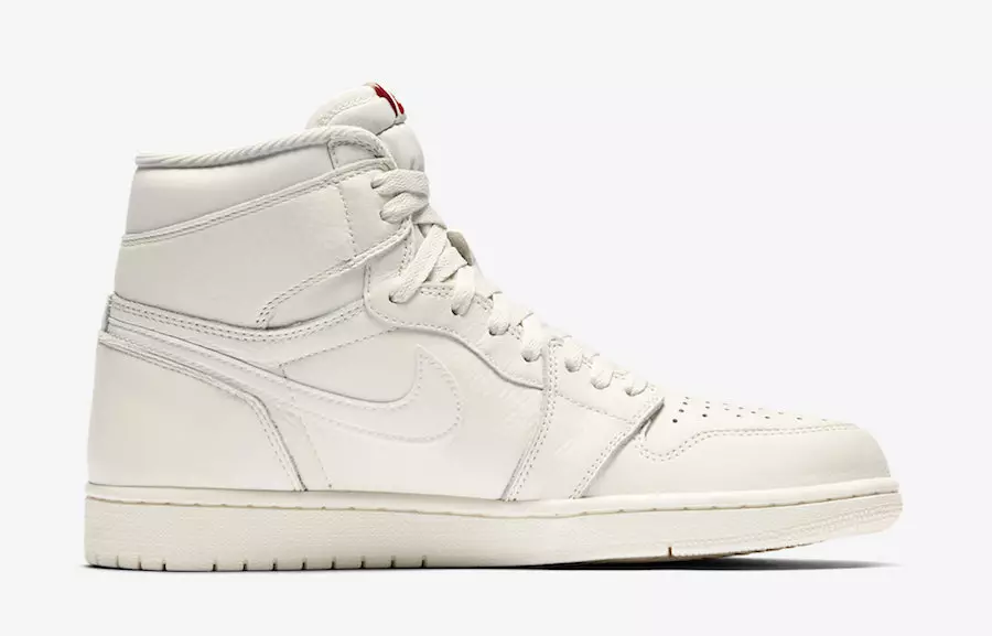 Air Jordan 1 Premium Essentials Sail University Red Releasedatum