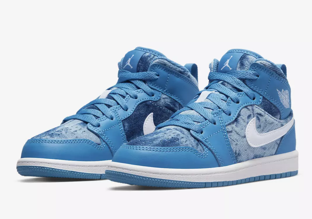 Air Jordan 1 Mid Washed Denim DM8952-400 Išleidimo data