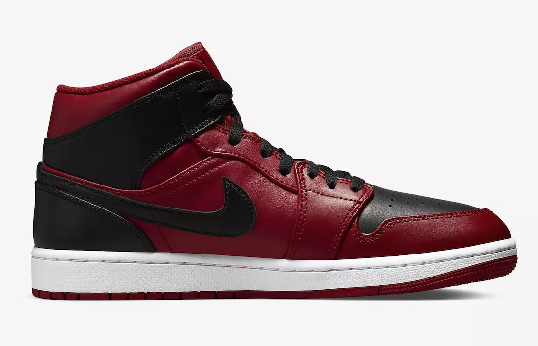 Air Jordan 1 Mid Reverse Bred 554724-660 Väljalaskekuupäev Hind