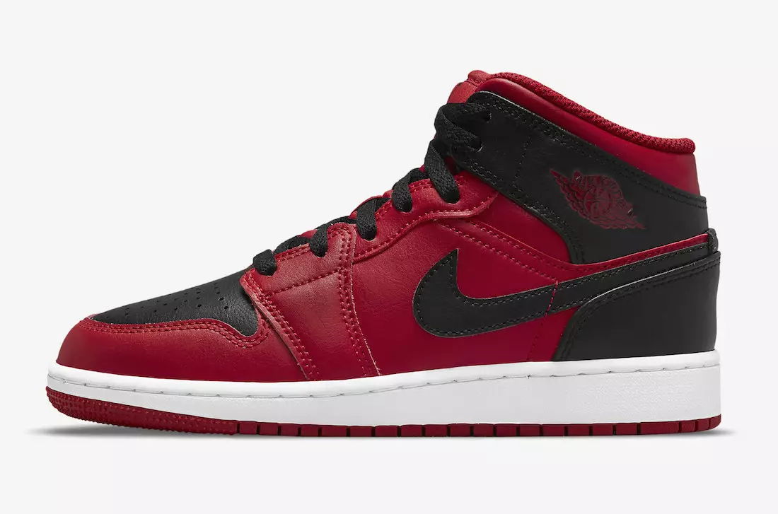 Air Jordan 1 Mid Reverse Bred 554724-660 გამოშვების თარიღი