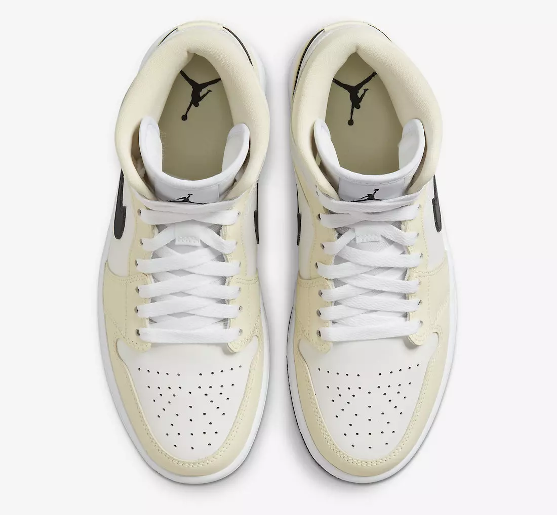 Air Jordan 1 Mid Coconut Milk BQ6472-121 תאריך שחרור