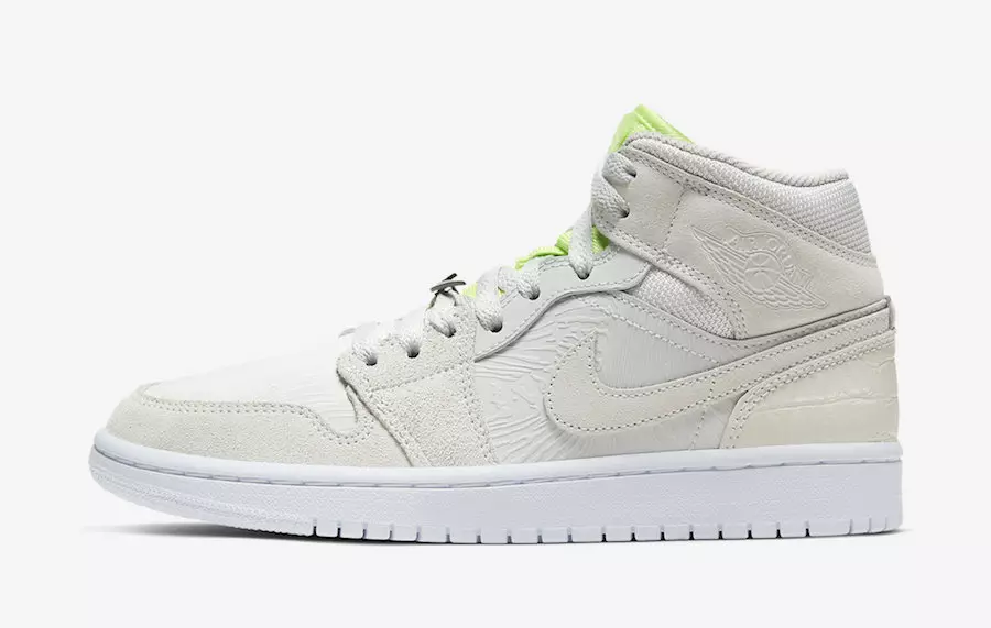 Air Jordan 1 Mid Vast Grey Ghost Green CV3018-001 תאריך יציאה