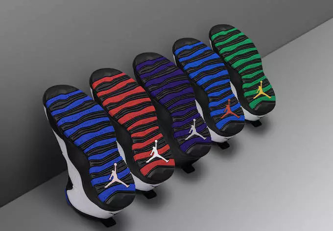 Поглед на оригиналниот Air Jordan 10