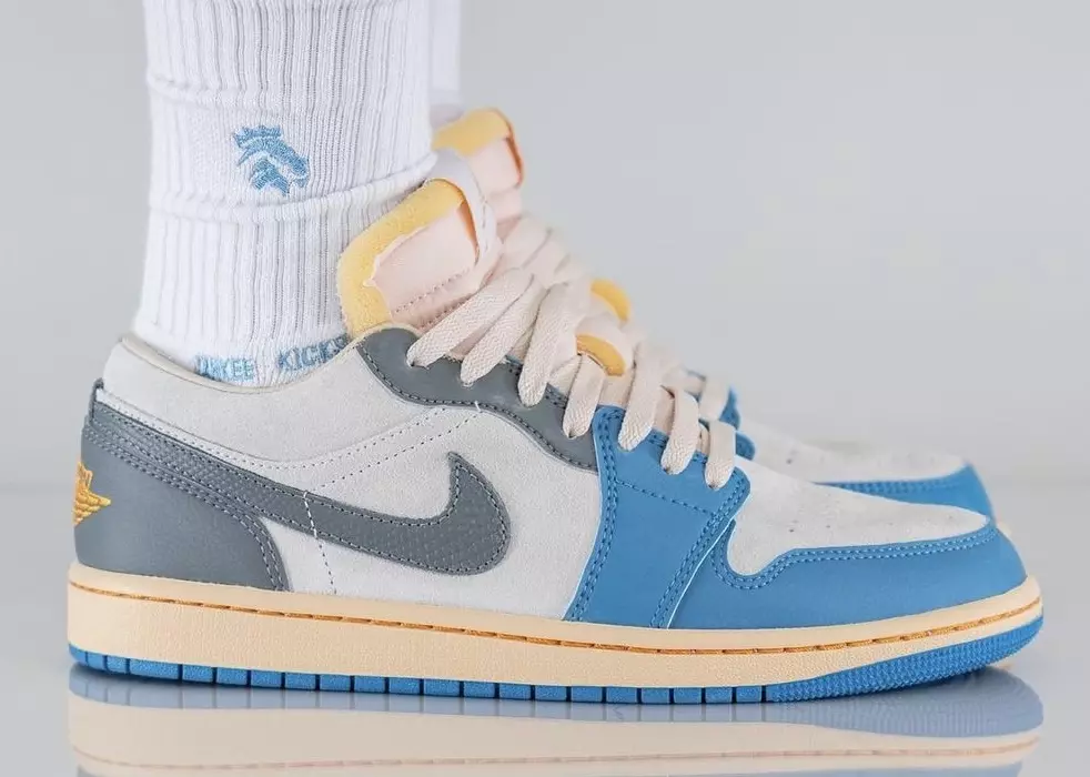 Ny Air Jordan 1 Low med Union Vibes