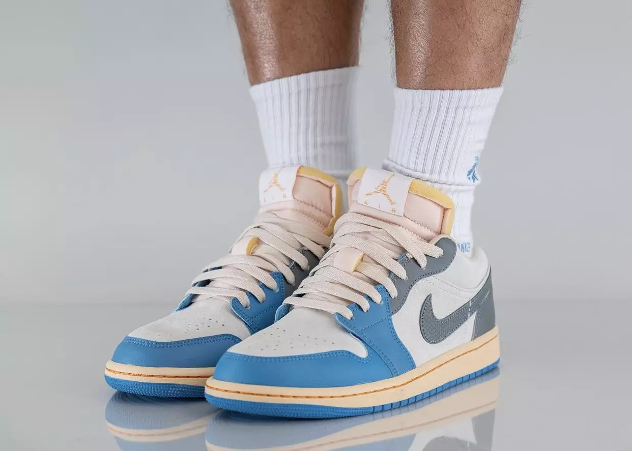 Air Jordan 1 Low DZ376-469 Data ta' Rilaxx