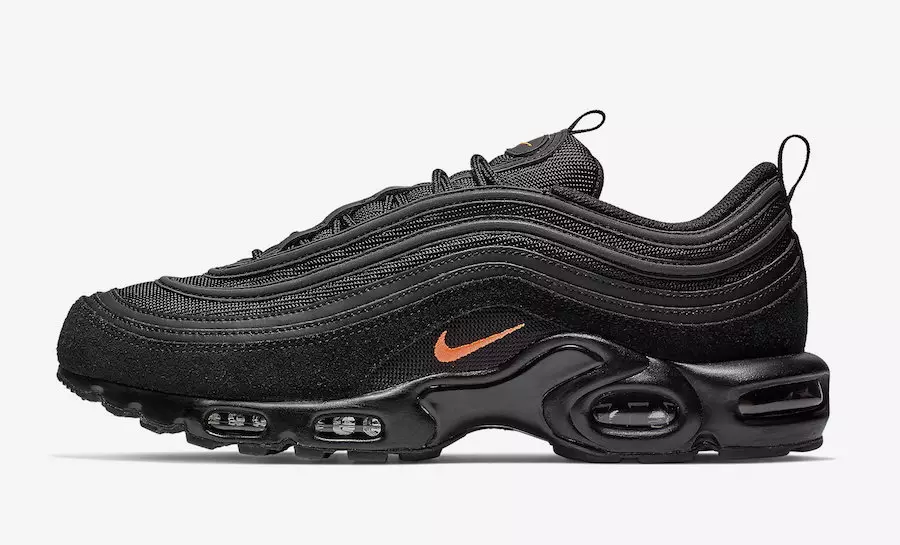 Nike Air Max Plus 97 musta oranssi CD7862-001 julkaisupäivä