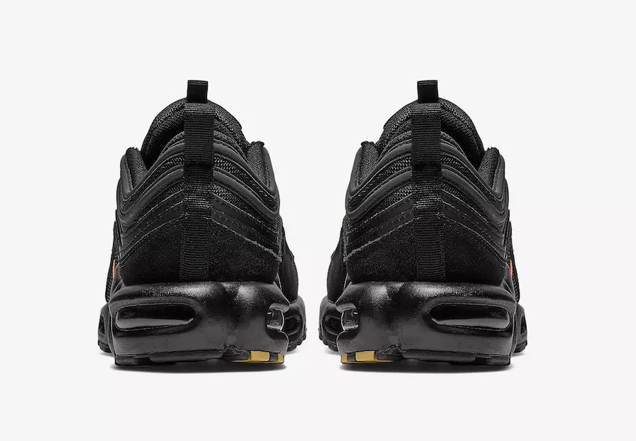 Nike Aeir Max Plus 97 Black Orange CD7862-001 Dáta Eisiúna