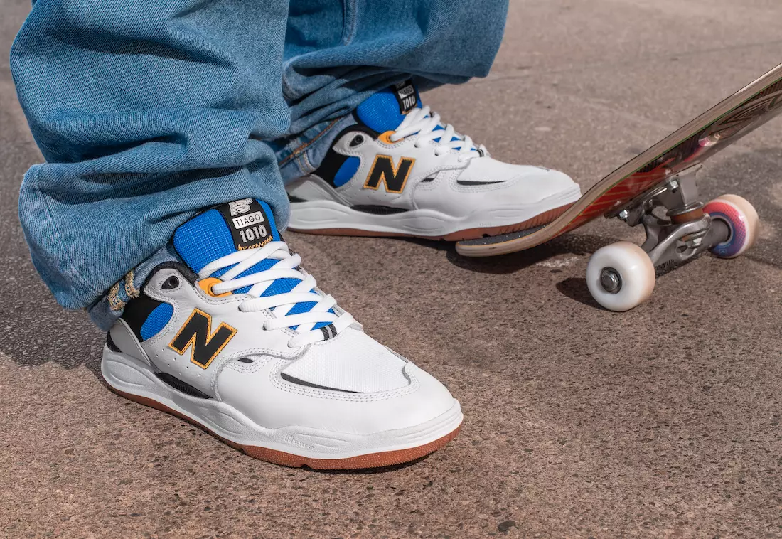 New Balance brengt eerste signature-model uit voor professionele skateboarder Tiago Lemos