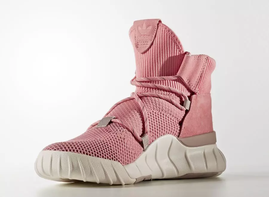 adidas Tubular X 2.0 Primeknit қызғылт түсті BY2124