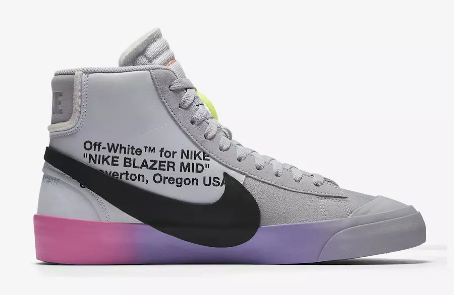 Serena Williams Off-White Nike Blazer Mid Queen AA3832-002 Ημερομηνία κυκλοφορίας-4