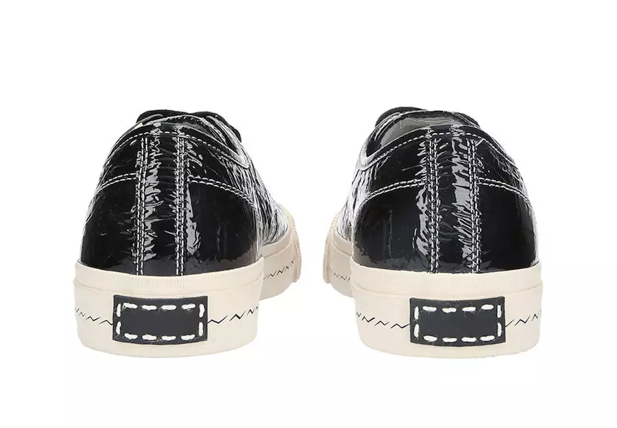 Visvim Skagway Lo Folie Black Patent Leather Санаи барориши