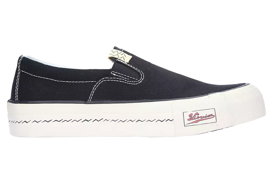 VISVIM Skagway Slip-On Black шығарылым күні