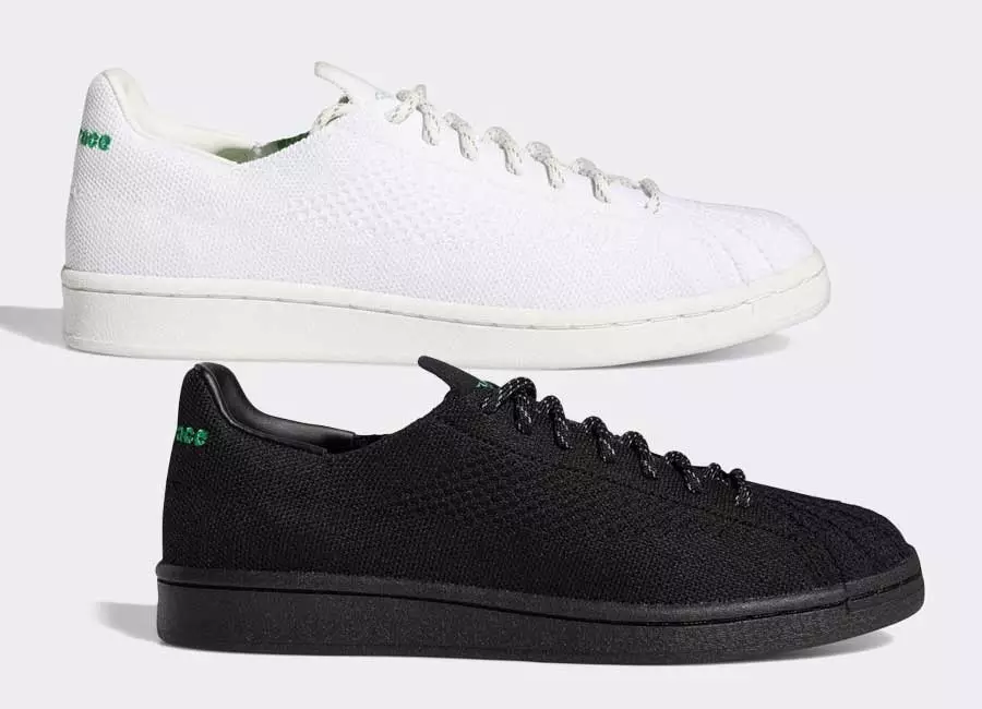 Pharrell выпускае новыя расфарбоўкі Adidas Superstar Primeknit