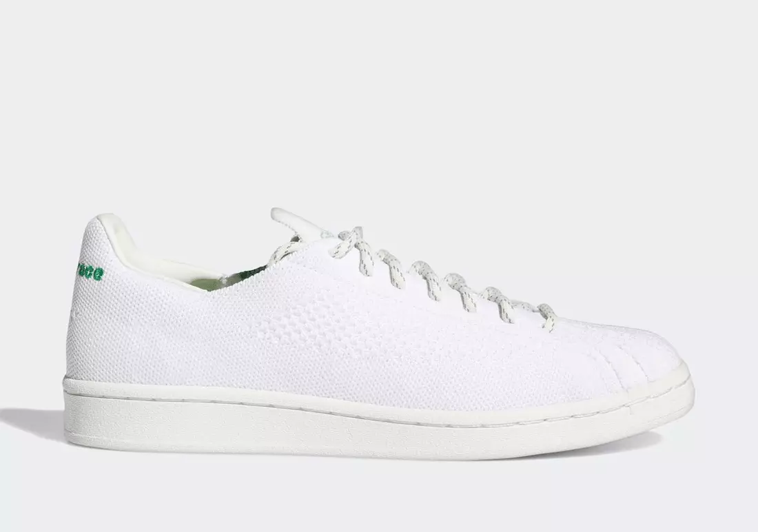 Pharrell adidas Superstar Primeknit White GX0194 Data e Publikimit