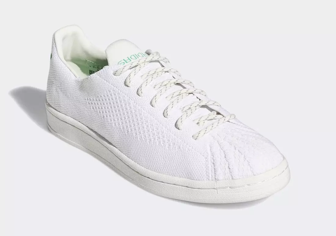 Ngày phát hành Pharrell adidas Superstar Primeknit White GX0194