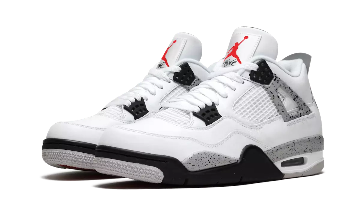 Air Jordan 4 Wit Cement