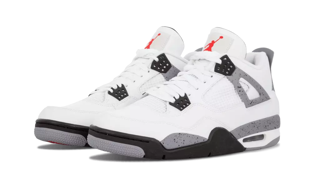 Air Jordan 4 White Cement