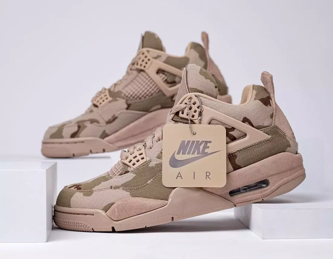 Aleali May Air Jordan 4 Camo Dia dos Veteranos DJ1193-200 Data de lançamento