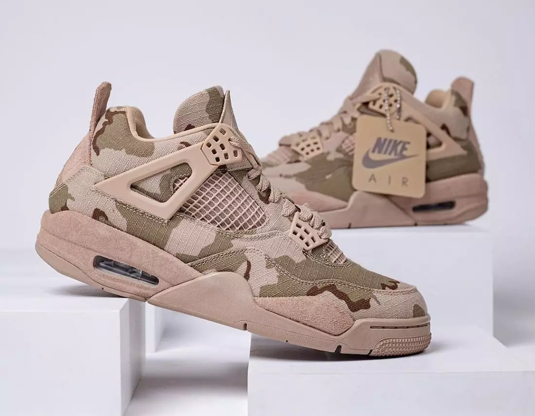 Aleali May Air Jordan 4 Camo Dia dos Veteranos DJ1193-200 Data de lançamento