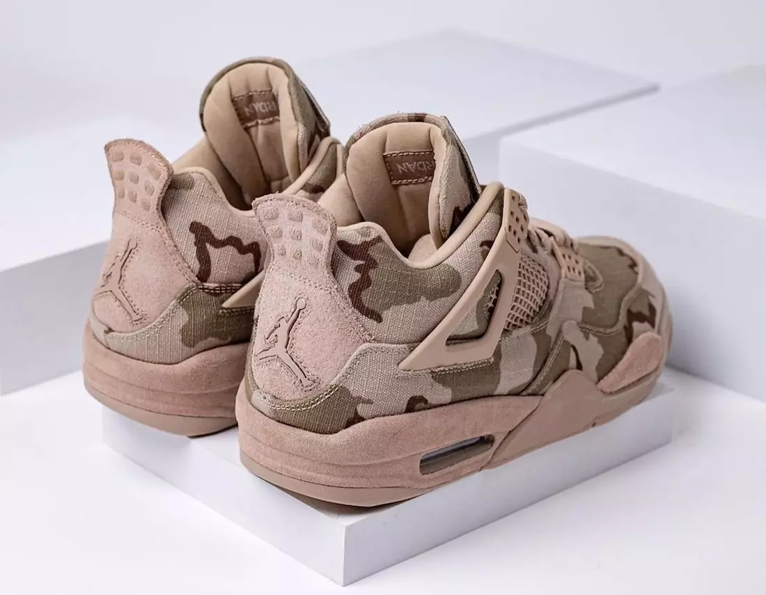 Aleali May Air Jordan 4 Camo Veterans Day DJ1193-200 Útgáfudagur