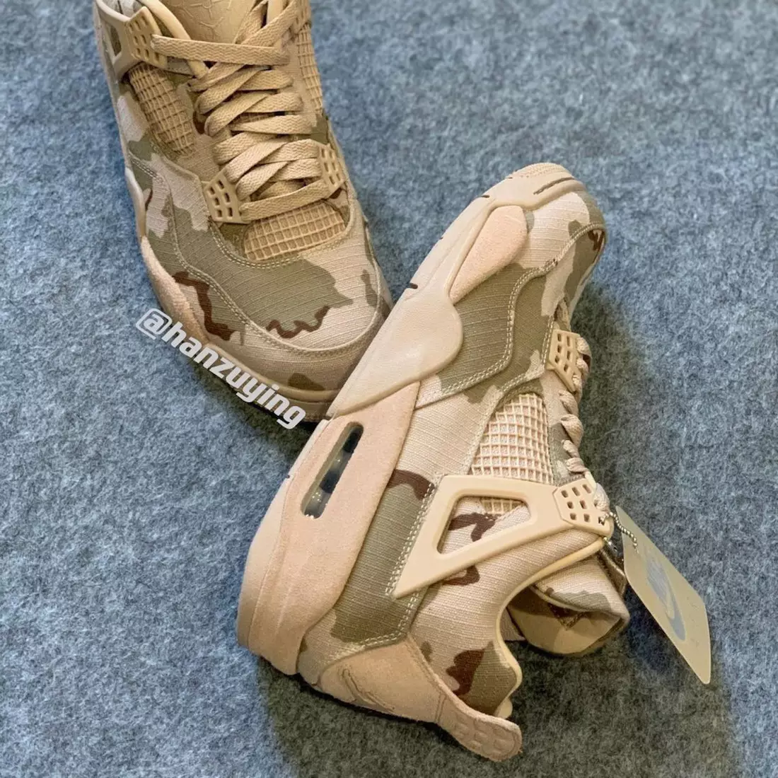 Aleali May Air Jordan 4 Camo Data de Lançamento