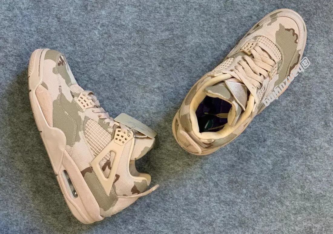 Aleali May Air Jordan 4 Camo väljalaskekuupäev