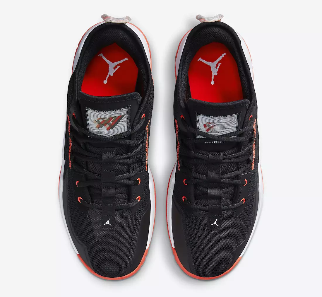 Jordan Westbrook One Take II Black Orange CW2457-006 Tarikh Tayangan