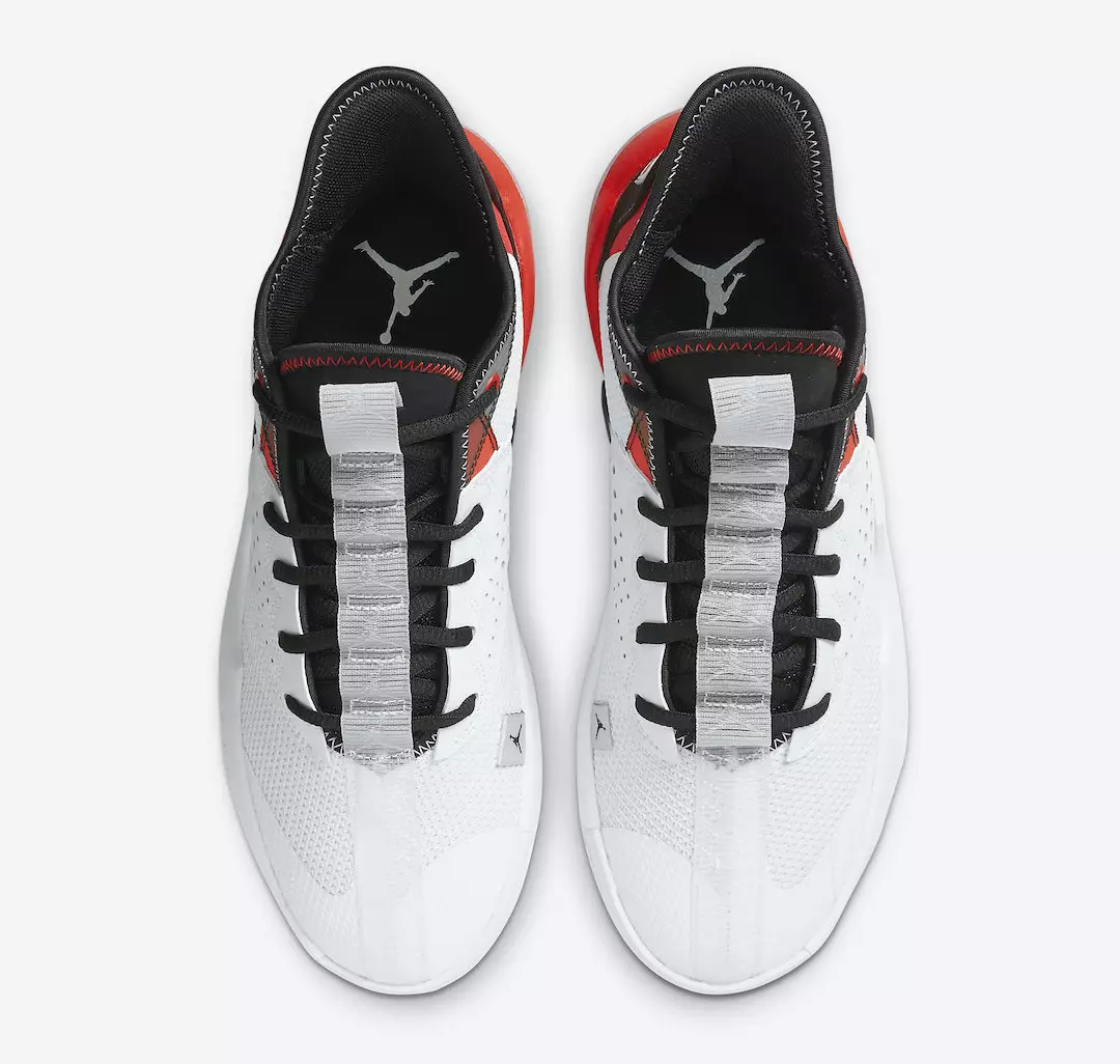 Jordan React Elevation White University Red Black CK6617-100 Išleidimo data